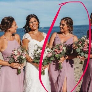 Dusk Azazie bridesmaid dress dress. Worn once